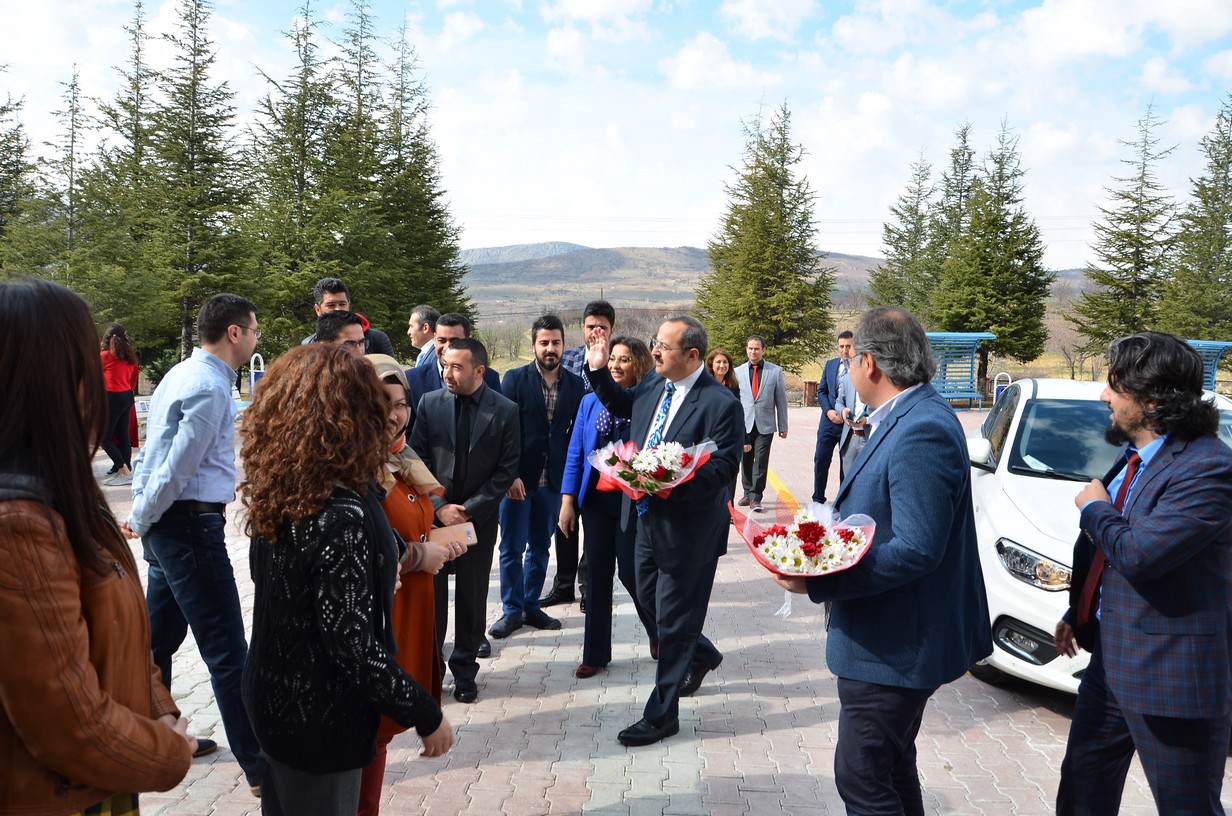 Rektör Yardımcımız ve Koordinatörümüzün Okulumuza Ziyareti